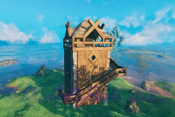The Boar Breeder’s Tower – Safe, Simple & Vanilla Friendly Valheim Build