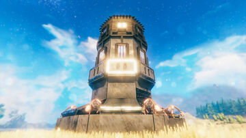 Lighthouse Tower Valheim Build