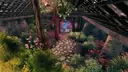 Greenhouse overlooking portal room.