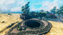 We are building a base around Tar Pool Square Valheim Build