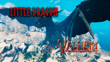 Dragon house (3000inst) Valheim Build