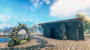 Let’s Build a Portal and Storage House in Valheim! Valheim Build