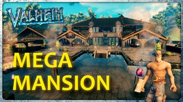 Mega Mansion Valheim Build