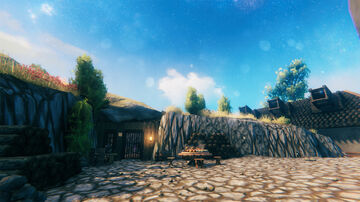 Little Lovely Cave Valheim Build