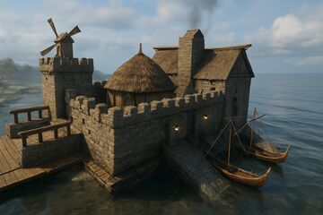 l'Île de Bronze Valheim Build