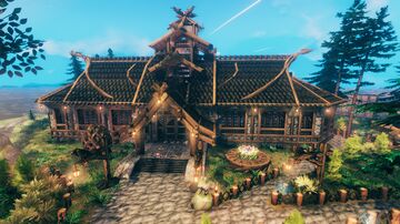 Mansion - Modded Valheim Build