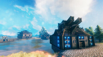 Crafting Base Valheim Build
