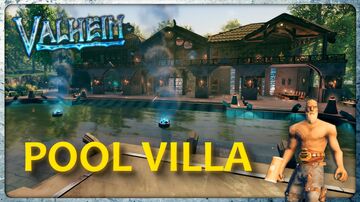 Pool Villa Valheim Build