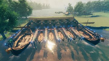 BIG harbor Valheim Build