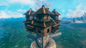 Lighthouse Base Valheim Build