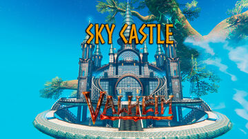 Sky Castle (30000 inst) Valheim Build