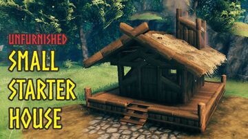 Small Starter House Valheim Build