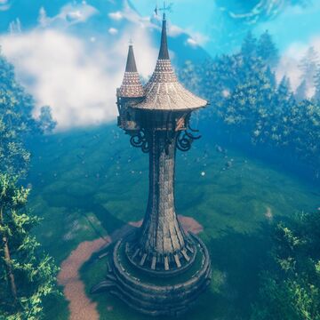 "Rapunzel, Rapunzel..." Valheim Build