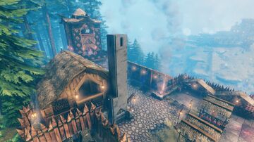 Settlements: Falconers' Mews Valheim Build