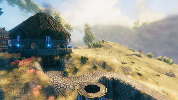 Do you think it's small? - Cylinder House Valheim Build