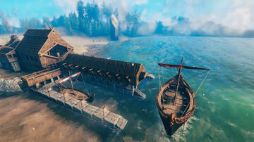 Let's Build a Harbor Valheim Build