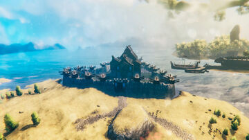 My base is finished, final version Valheim Build