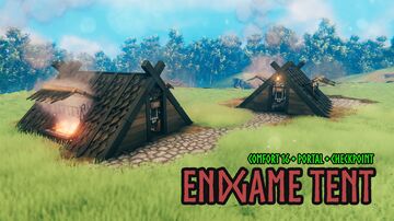 End Game - Ashland Tent - Checkpoint Valheim Build