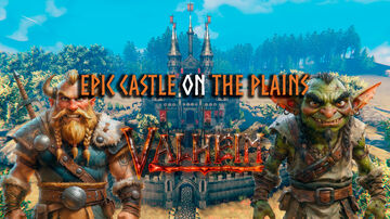 Epic Castle on the Plains (15000inst) Valheim Build