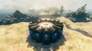 Is this a flower? A sun? Or something else? Valheim Build