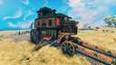 Fantasy house on wheels - For a friendly group of 4 Vikings Valheim Build