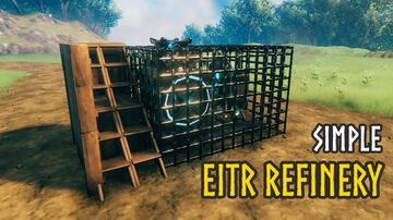 Simple Eitr Refinery Valheim Build