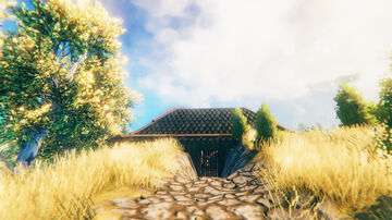 “Bigger Than It Looks” Design! | Useful House Build | Valheim Valheim Build