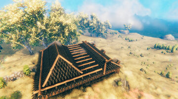 “Bigger Than It Looks” Design! | Useful House Build | Valheim Valheim Build