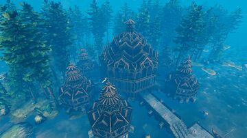 The Temple. Valheim Build