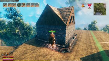 Башня для старта из ванильных материалов Valheim Build