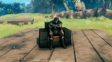 Black Couch 1 Valheim Build