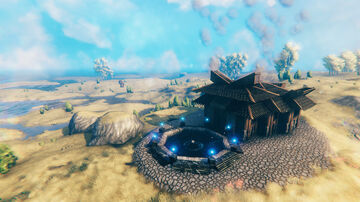How About the Tar Pool? | Practical & Beautiful Base Design Valheim Build