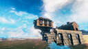 Harbor House Design with Two-Ship Parking Valheim Build