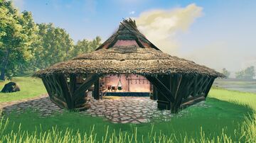 Cooking hut Valheim Build