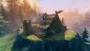 Old Black Forest Outpost Valheim Build