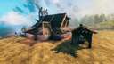 Basic Plains Outpost Valheim Build