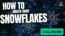 Custom Glowing Snowflake (Vanilla) Valheim Build