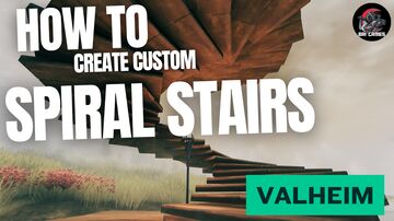 Custom Spiral Stairs (Vanilla) Valheim Build