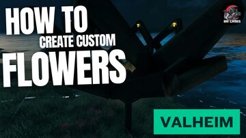 Custom Glowing Lotus Flower (Vanilla) Valheim Build