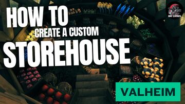 Custom Storehouse (Vanilla) Valheim Build