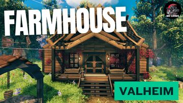 Farmhouse (Modded) Valheim Build