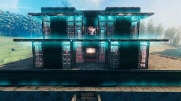 Modern Home Valheim Build
