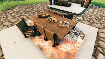 Dining Area - Modern Farmhouse (Modded) Valheim Build