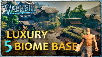 Luxury 5 Biome Base Valheim Build