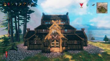HouseDungeon DeepNorth Valheim Build