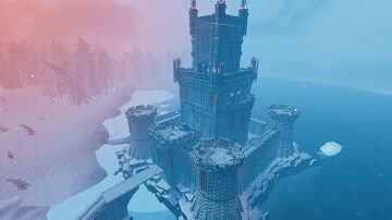 Northen Castle (11800inst) Valheim Build
