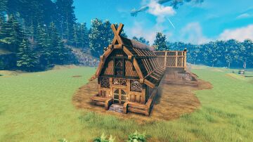 Viking Tavern Valheim Build