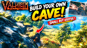 Build Your Own Cave! | Small but Surprisingly Useful Valheim Build