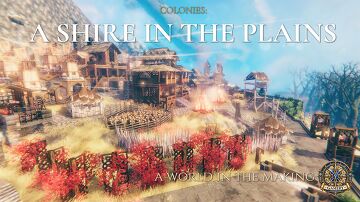 Colonies: A Shire in the Plains Valheim Build