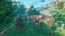 A small starter Village Smurf Style Valheim Build